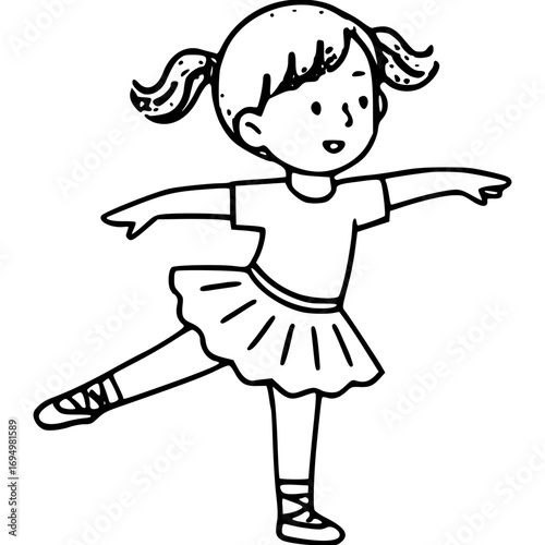 Girl Daning Icon