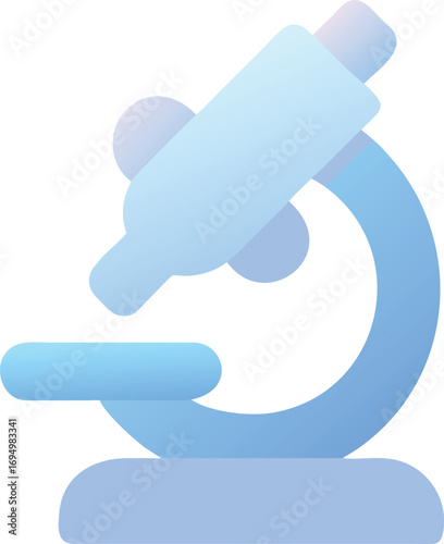 Blue microscope scientific instrument science laboratory