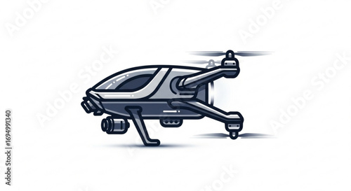 The year 2026 is celebrated with a burst of colorful confetti and streamers casting a long shadow on a clean white background signifying new beginnings and festive occasions