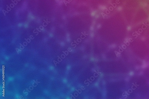 Deep blue and purple abstract background with subtle glowing dots and a textured surface background