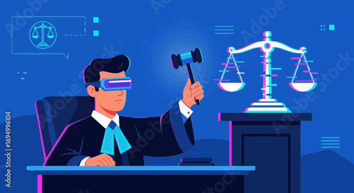The Future of Justice: A Judge in Virtual Reality Applying Law in the Metaverse