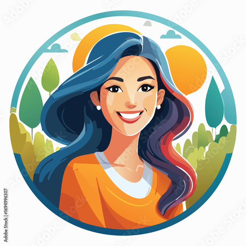 girl in a hat