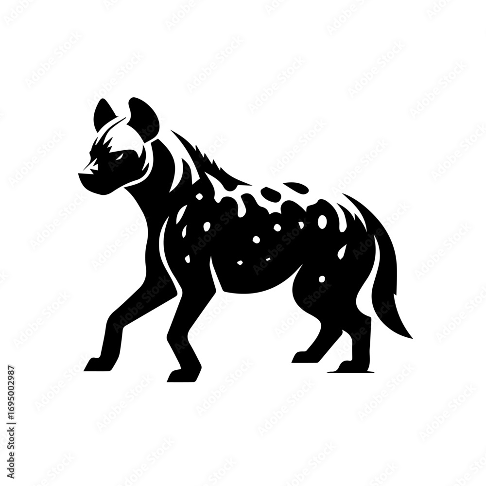 Fototapeta premium vector image of an Hyena