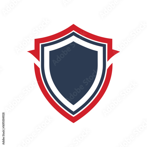 shield and ribbon