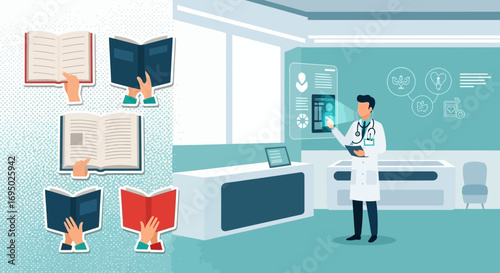 Combining medical expertise with continuous learning to advance healthcare practices for a modern