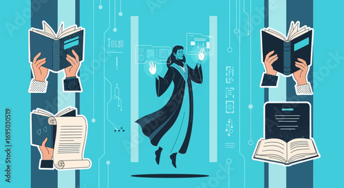 Digital learning and knowledge acquisition in the modern age of technology and information access