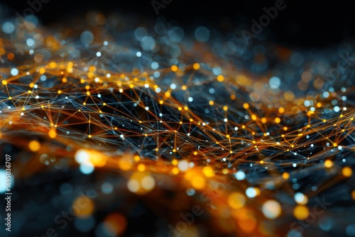 Unlocking possibilities with data-driven science and ai solutions. Tech ecosystem. Big data technology transforming data science with ai analysis. Connected systems. Ai web.