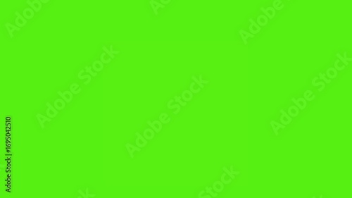 Dynamic green screen subscribe button animation with like and bell notification icons, perfect for video intros and calls to action