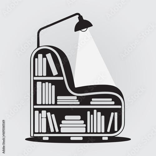 Book Salf Furniture Design Template