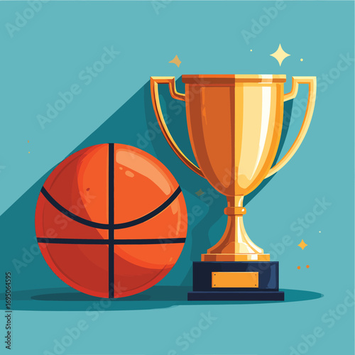 Basketball Trophy Award Winning.