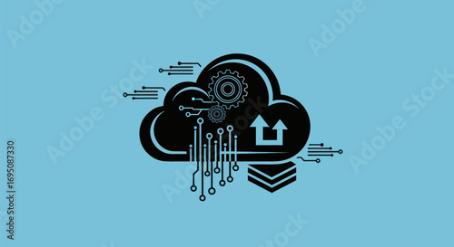 Cloud Computing Technology and Data Transfer.
