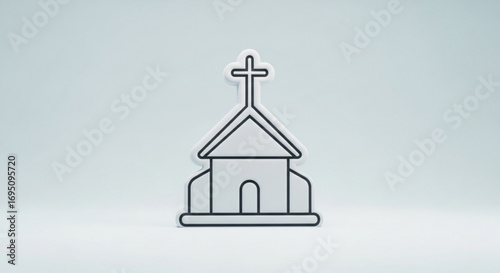 3d render of a white bank building with dollar symbol for finance investment and banking services concept