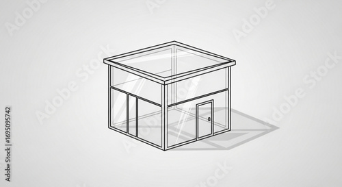 Explore beautiful post office building with mailbox and dove delivering mail for postal service needs