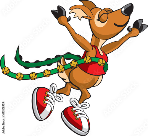 fun run deer 4.eps