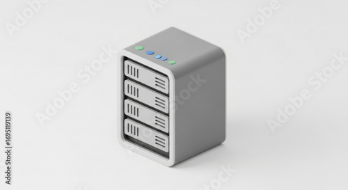 Network attached storage nas device data storage and backup system for home or office