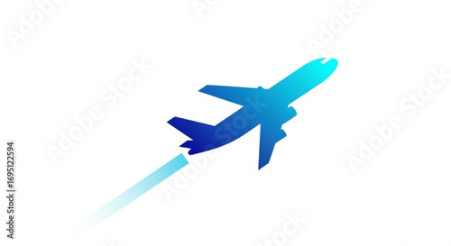 airplane in the sky