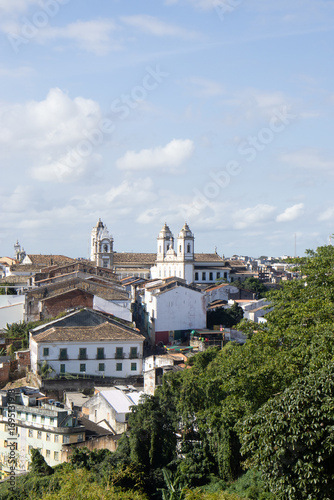 SALVADOR, BRAZIL -August, 8, 2025 Beautiful view of the Historic Center of Salvador- Bahia
