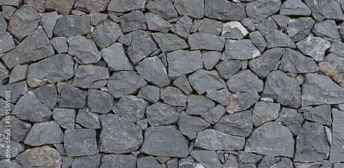 Wallpaper Mural Panoramic texture of natural volcanic stone wall, Tenerife, Spain Torontodigital.ca