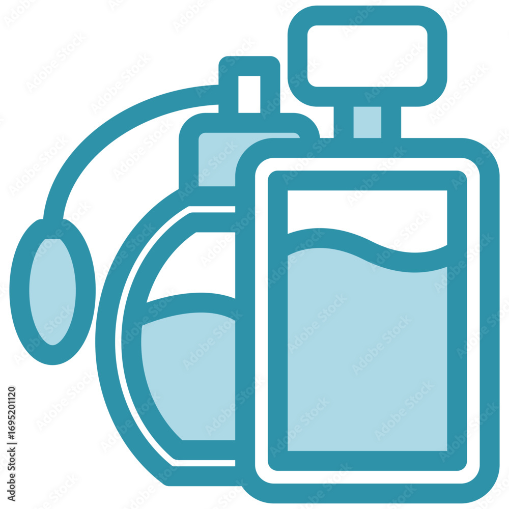 Obraz premium Fragrance Icon Relate To Commerce, Shopping And Mall, Use For Modern Concept, Ui, Ux Web And App Development.
