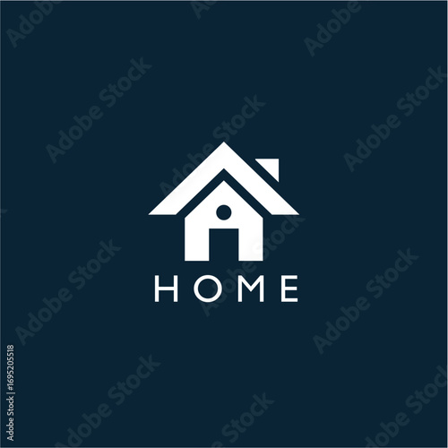 House Logo Navy Background.eps