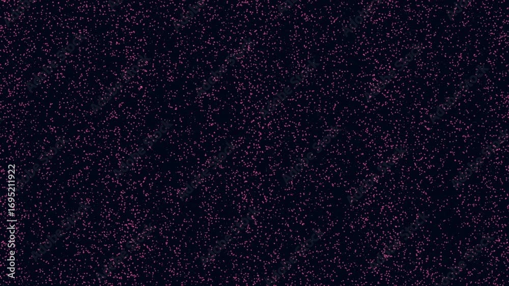 An abstract design showcasing black and pink irregular shapes on a dark backdrop, creating a dynamic and chaotic pattern with a blend of shades