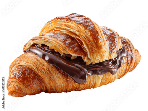 Croissant with Chocolate Filling