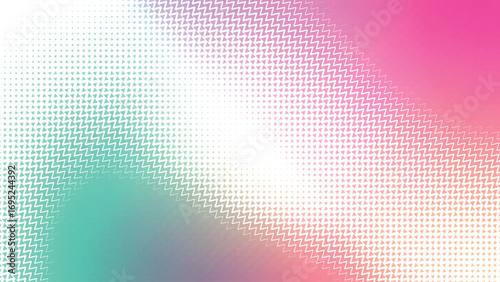 Colorful gradient halftone vector background with vibrant abstract dots bright texture modern digital pattern overlay retro style artistic wallpaper design graphic art