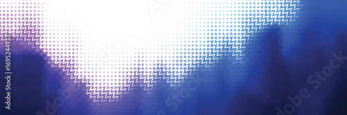 Abstract blue and purple halftone vector background with smooth gradient dots modern digital texture retro style vibrant overlay artistic blur design bright wallpaper graphic art