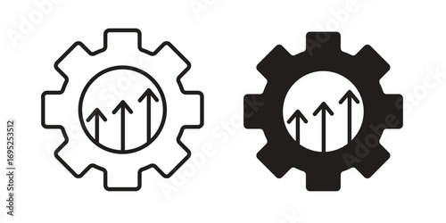 Improvement icon symbol for your web designs. Icon logo, app, UI.