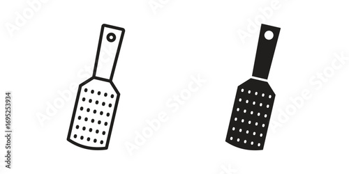 Grater icon symbol for your web designs. Icon logo, app, UI.