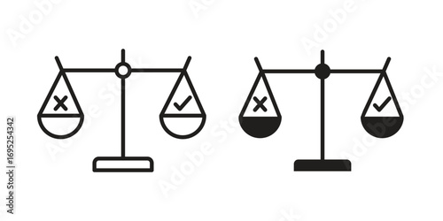 Ethics icon symbol for your web designs. Icon logo, app, UI.