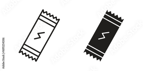 Energy bar icon symbol for your web designs. Icon logo, app, UI.