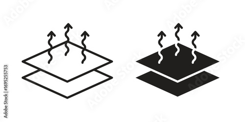 Breathable leather icon symbol for your web designs. Icon logo, app, UI.