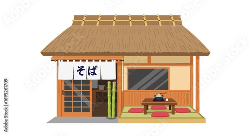 Authentic Soba Noodle Shop, Traditional Japanese Cuisine Experience