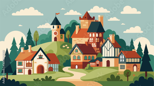 Each building in the village tells a unique story from the grand manor house to the cozy centuriesold cottages.