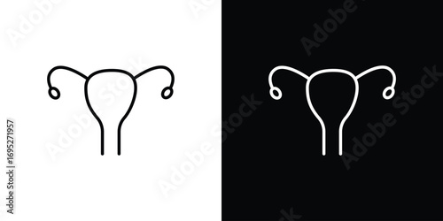 Gynecology icons for graphic and web design projects
