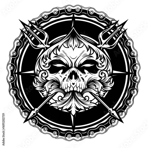 Pirate Skull 00009919323