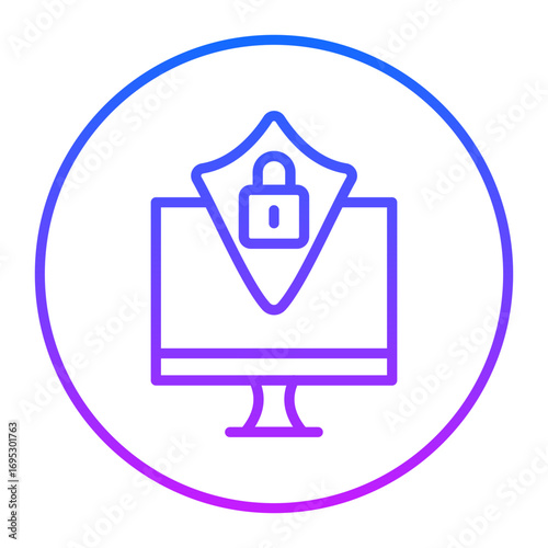 Computer Security Vector Icons