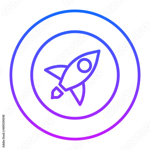 Space Booster Vector Icons