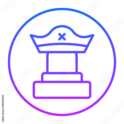 Pirate Grave Vector Icons