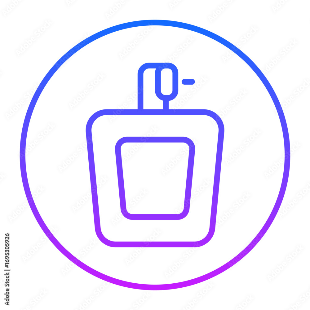 Obraz premium Perfume Vector Icons