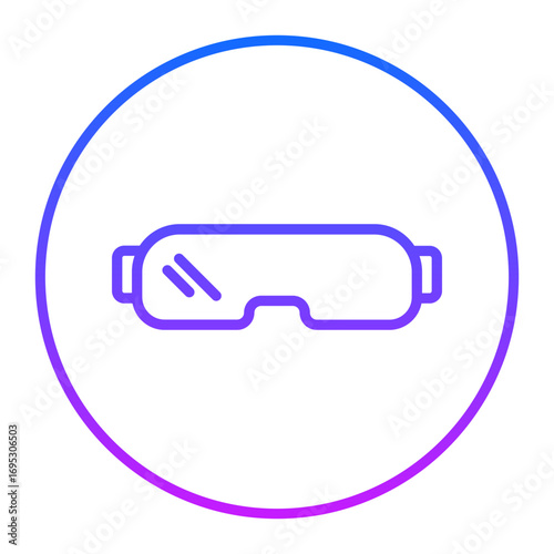 Ski Goggles Vector Icons