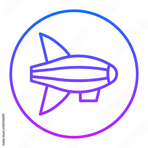 Zeppelin Vector Icons