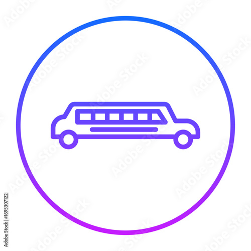 Limousine Vector Icons