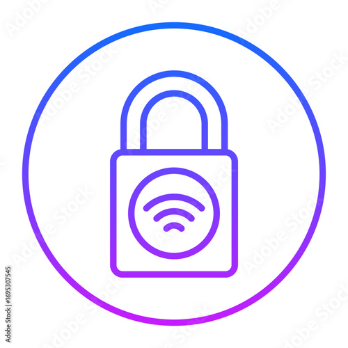 Smart Lock Vector Icons