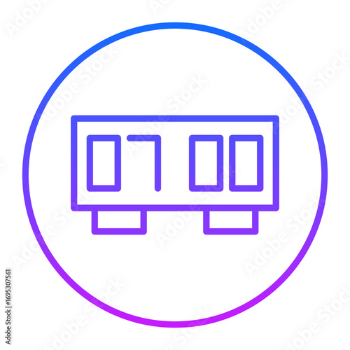 Digital Clock Vector Icons