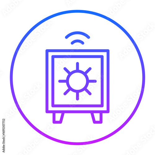 Smart Safebox Vector Icons