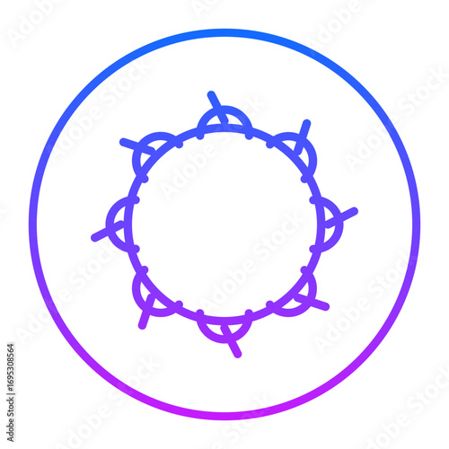 Crown of Thorns Vector Icons