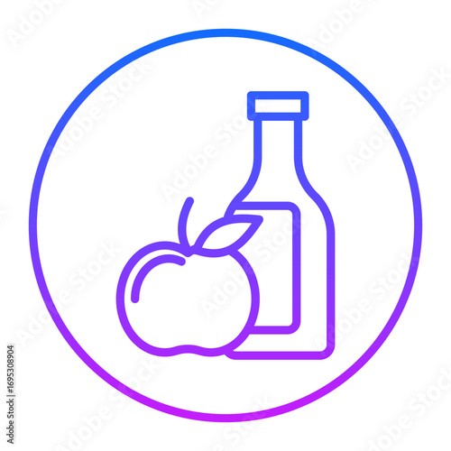 Cider Vector Icons