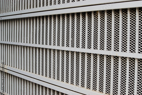 Metal mesh roller door